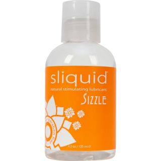 Sliquid® - Sizzle – Natural Stimulating Lubricant – 4.2 oz / 125 ml