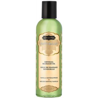 Kama Sutra – Naturals Sensual Massage Oil – Vanilla Sandalwood – 2 oz/59 ml