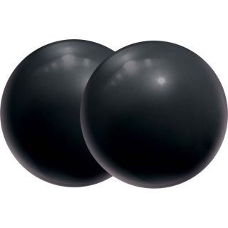 Icon Brands – Ben Wa Silicone Kegel Balls – Black 
