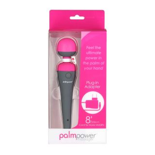 BMS - PalmPower Personal Massage Wand - Corded with Plug-In Adapter