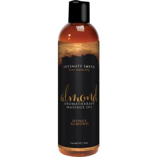 Intimate Earth - Aromatherapy Massage Oil - 8 oz - Honey Almond
