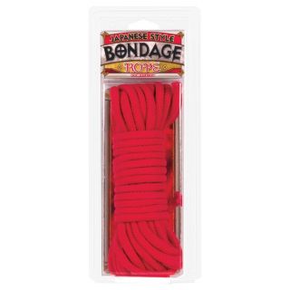Bondage Rope 32 Feet - 10 Meters - Red