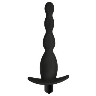 Cheeky Anal Sex Toys - Tempest 3 Vibrating Silicone Butt Plug - 6.5"