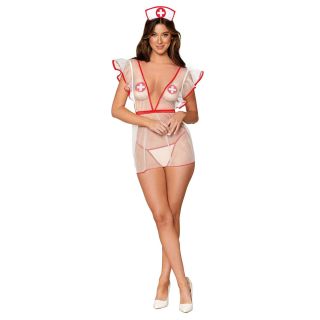 Dreamgirl – “Nurse Me Good” 4Pc Nurse Costume