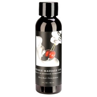 Earthly Body Edible Massage Oil Cherry - 2 oz.