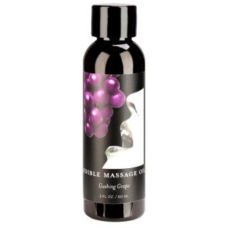 Earthly Body Edible Massage Oil Grape