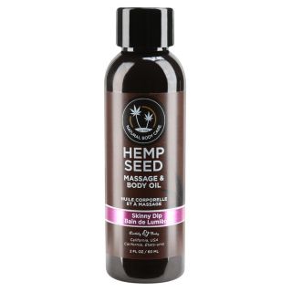 Earthly Body Hemp Seed Massage & Body Oil Skinny Dip