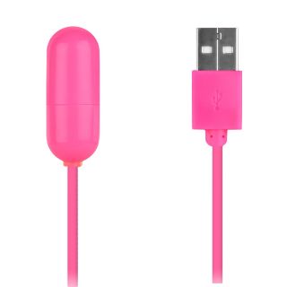 Intensive X - USB Mini Bullet Vibrator - Pink