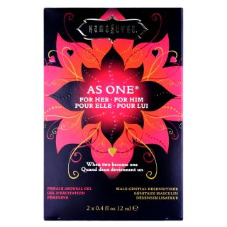 Kama Sutra As One Lover's Kit - 2 x 4 fl.oz / 12 ml