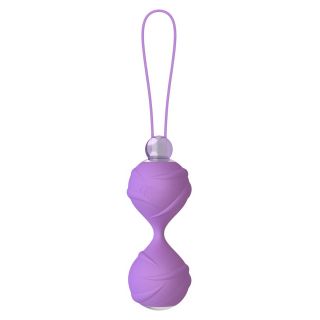Mae B Lovely Vibes Laced Textured Soft Touch Love Balls - Purple