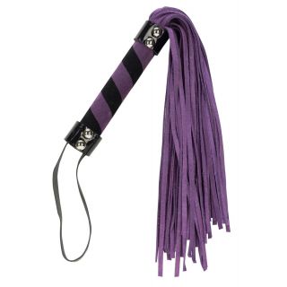 Punishment - Purple Suede Bondage Whip