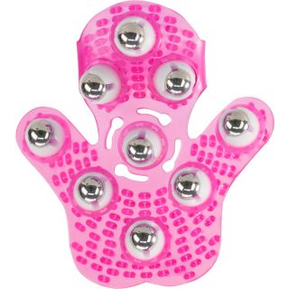 Roller Ball Massage Glove - Pink