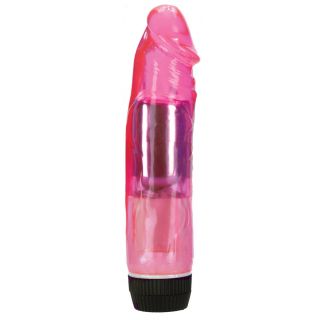 Simple & True Jelly Arousal Vibrator - Pink