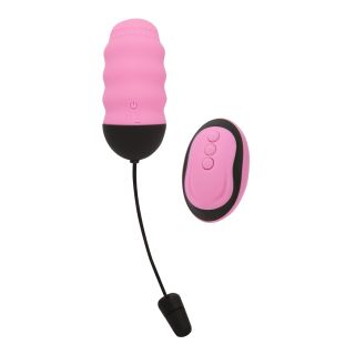 BMS - Simple & True - Remote Control Vibrating Tongue - Rechargeable - Pink
