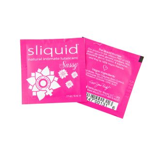 Sliquid® - Sassy – Natural Intimate Gel Lubricant – 0.17 oz / 5 ml