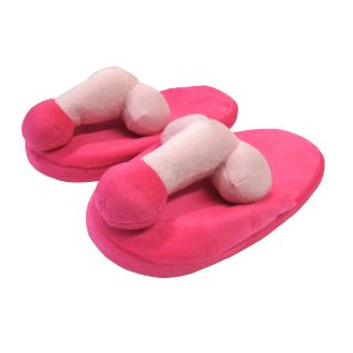 Ozze Creations – Pecker Slippers – Pink – One Size 