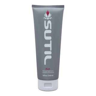 SUTIL Rich Water Based Personal Lubricant – 2/4/8 oz.