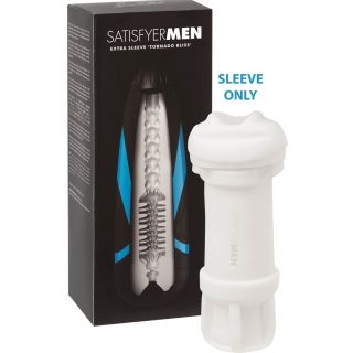 Satisfyer Men Masturbator Sleeve - Tornado Bliss