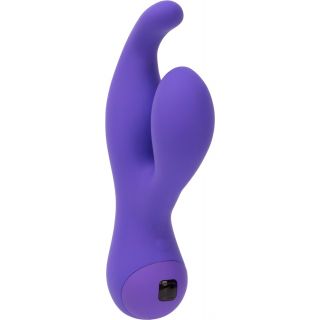 BMS - Swan Touch - Solo - Dual Vibrator - Rechargeable - Purple