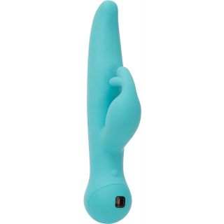 BMS - Swan Touch - Trio - Rabbit Vibrator -  Rechargeable - Teal