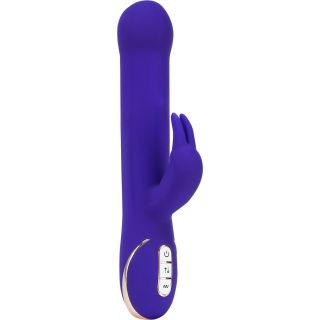 Vibe Couture Rabbit Tres Chic Undulating Rechargeable Vibrator - Purple