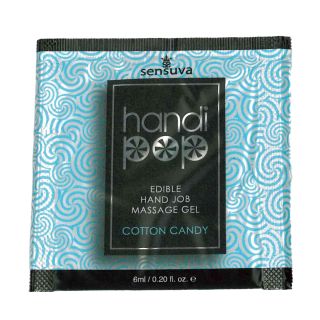 Sensuva – Handi Pop – Edible Hand Job Massage Gel - Foil 6ml/0.20 fl oz. 