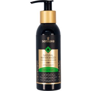 Sensuva - Natural Water Based - Flavoured Personal Moisturizer - 4.2 oz-Apple Candy