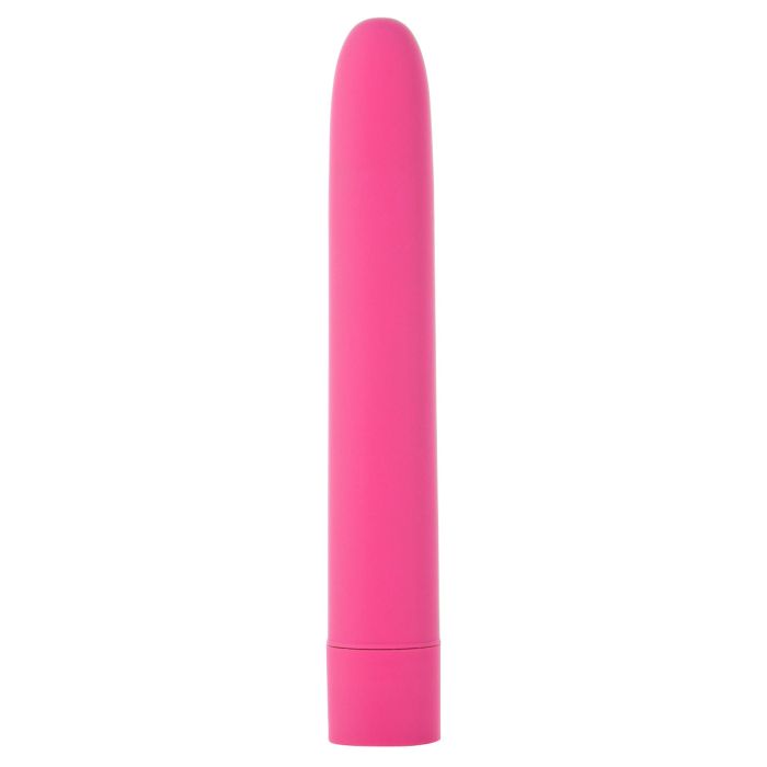 Pure Love 10 Function Classic 7 In. Smooth Vibrator Pink