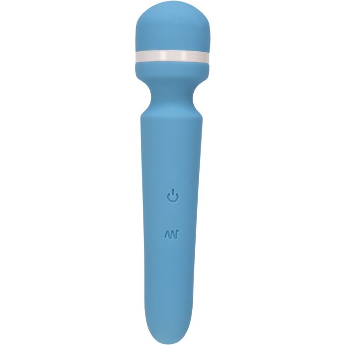 BMS Wonderlust Destiny Vibrating Wand Rechargeable Blue