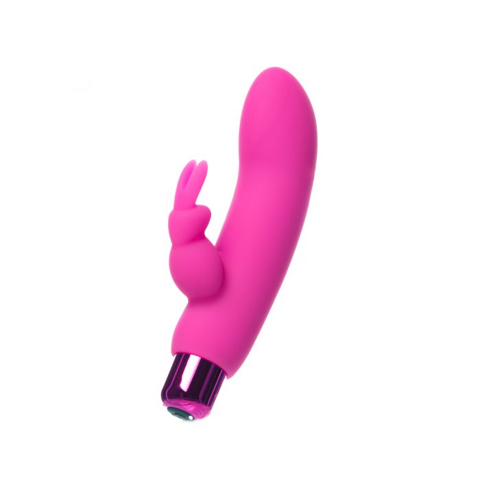 BMS Alice s Bunny Rechargeable Bullet with Removable Rabbit Sleeve Pink